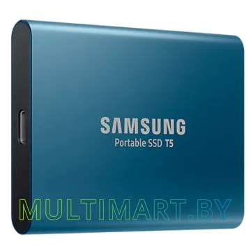 Внешний накопитель Samsung T5 500GB MU-PA500B/WW (синий) картинка 2